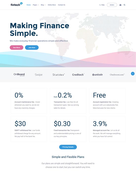 Best WordPress Themes for Forex 8