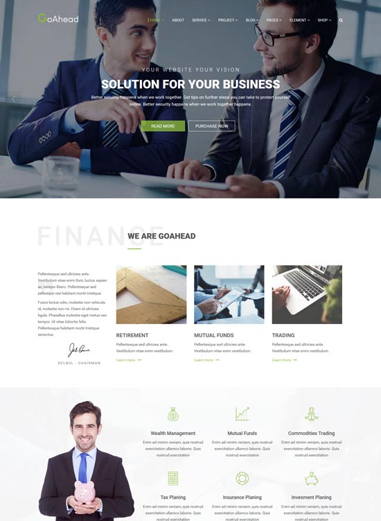 Best WordPress Themes for Forex 7