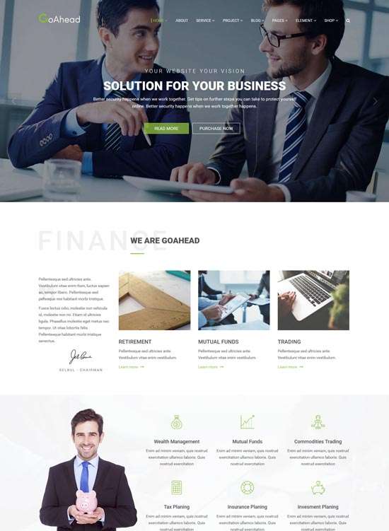 Best WordPress Themes for Forex 7