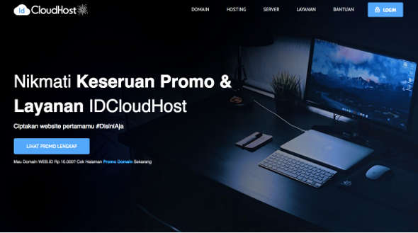 IDCloudhost hosting Indonesian business