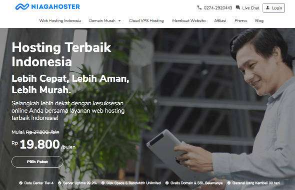 Niagahoster hosting terbaik dan murah berkualitas