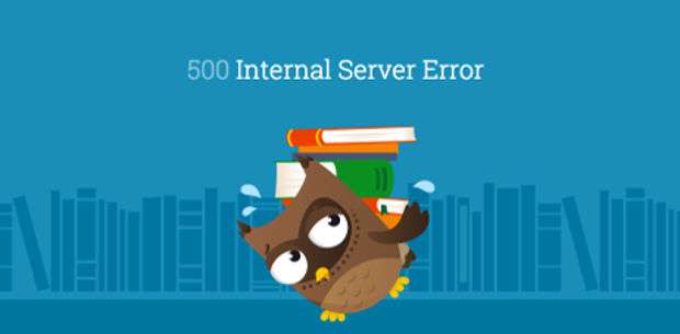 Internal server error 500