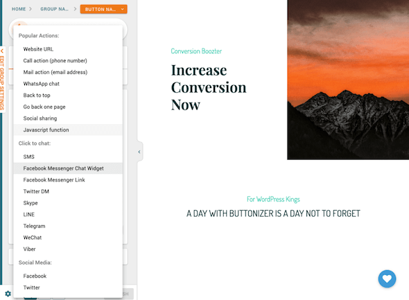 whatsapp buttonizer floating button tombol melayang whatsapp buttonizer