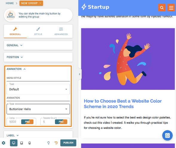 animated buttonizer button animasi tombol buttonizer
