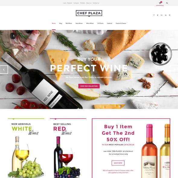 Food Gourmet WooCommerce Themes 3