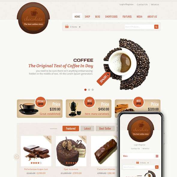 Food Gourmet WooCommerce Themes 7