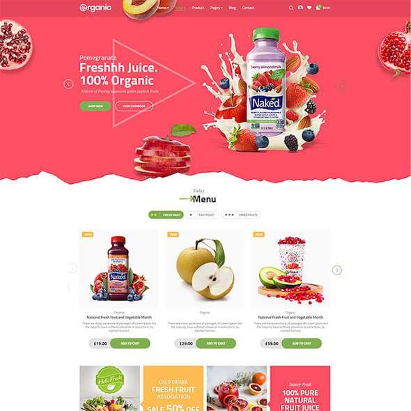 Food Gourmet WooCommerce Themes