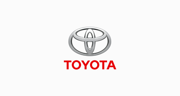 famous toyota brand logo font