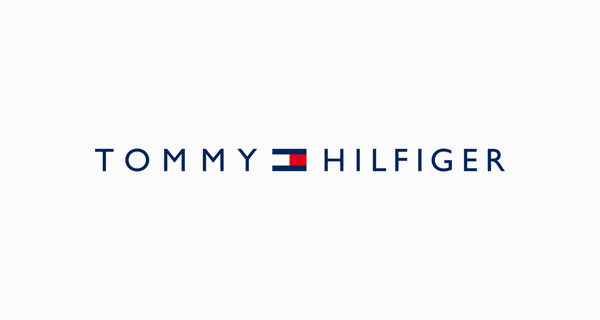 famous tommy hilfiger brand logo font