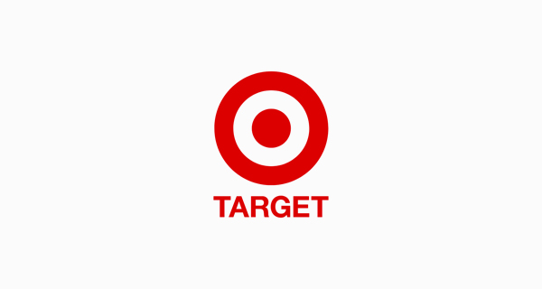 target famous brand logo font