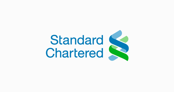 standard chartered famous brand logo fonts