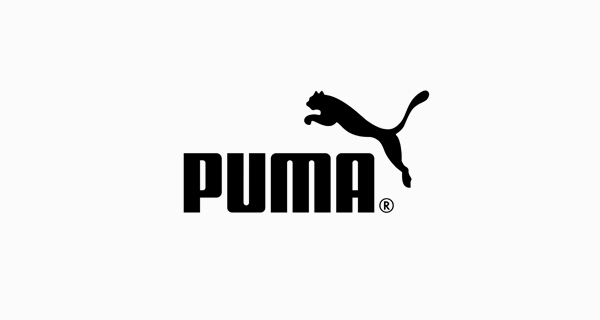 famous puma brand logo font