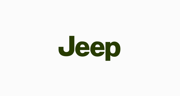 famous jeep brand logo fonts