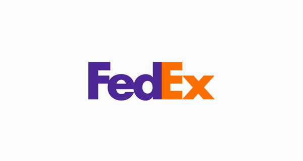 fedex famous brand logo font