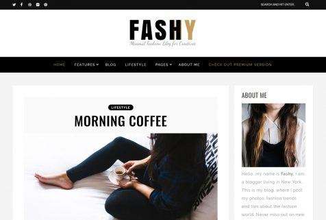 Fashy Free WordPress Theme