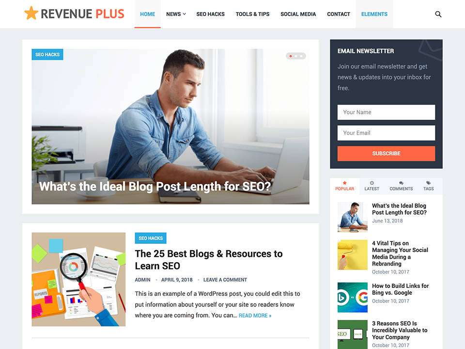 Revenueplus Cheap WordPress Themes Tema WordPress Murah revenueplus