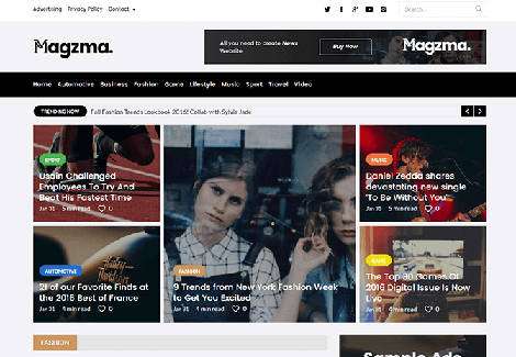 Magzma Free WordPress Theme