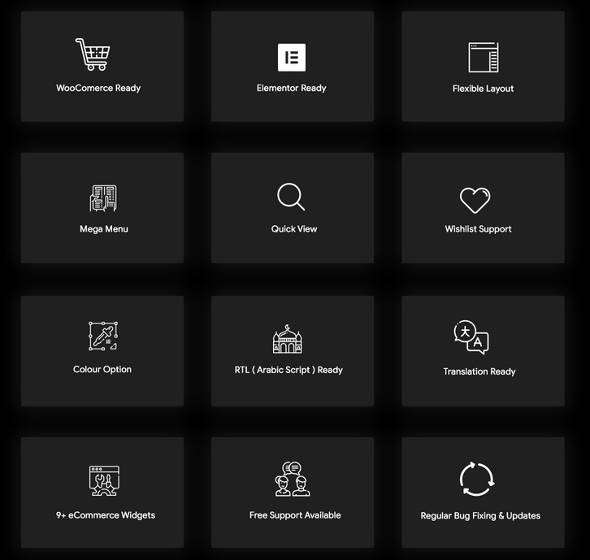 Orchid Store Features Orchid Store Fitur