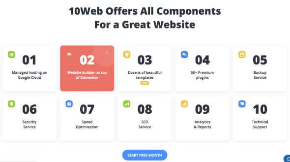 10web All in one WordPress 2