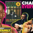 Chosen Family live performance promo with Public Enemy album artwork.