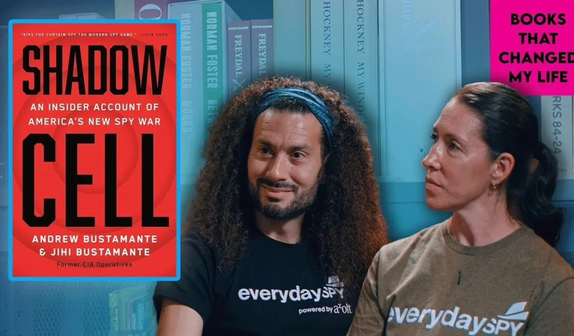 Andrew and Jihi Bustamante discussing Shadow Cell on Books That Changed My Life.
