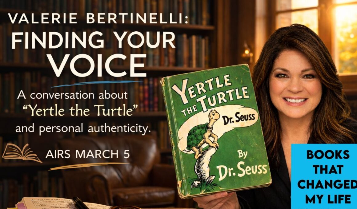 Cover of Yertle the Turtle by Dr. Seuss that inspired Valerie Bertinelli