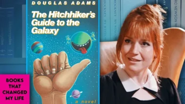 Bone Lake director Mercedes Bryce Morgan discussing Hitchhiker's Guide to the Galaxy on Books That Changed My Life