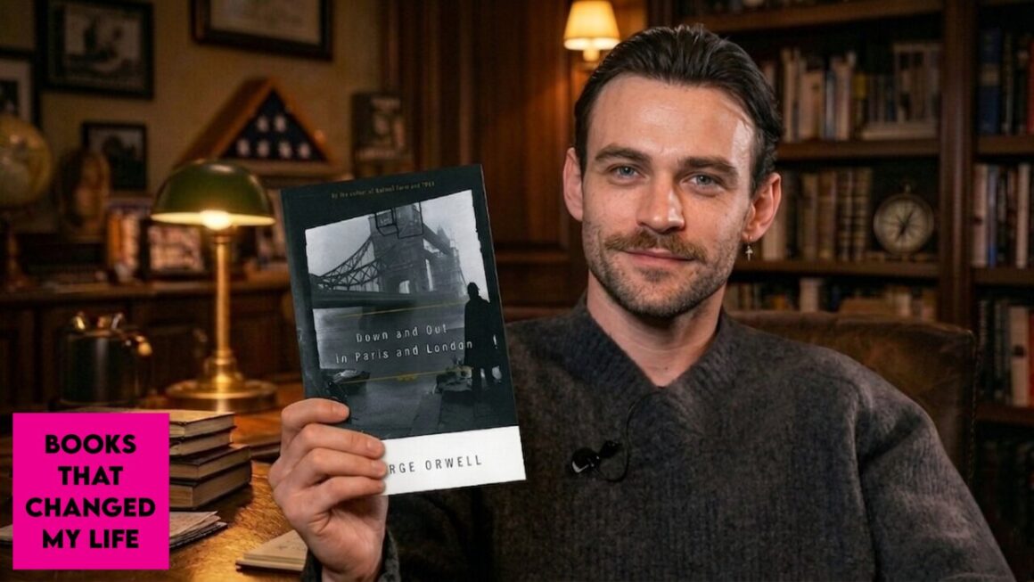 actor Thomas Doherty reflecting on class empathy and social reality through literature