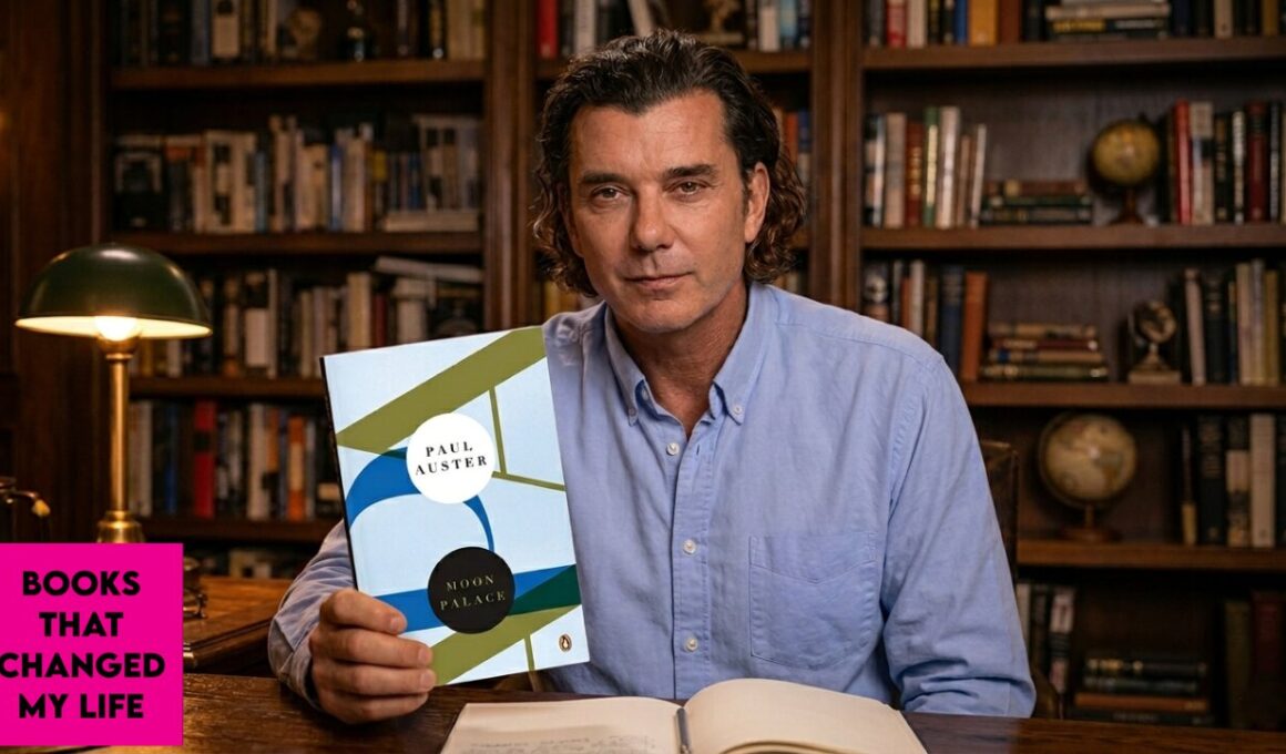 Gavin Rossdale discussing Moon Palace by Paul Auster on Books That Changed My Life