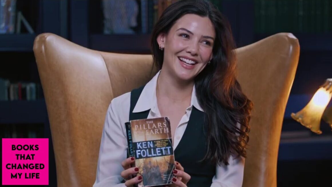 actress Danielle Campbell reflecting on resilience power and human nature through Ken Follett's epic novel