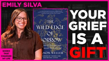 author Emily Silva reflecting on grief infertility healing and stillness through Frances Weller's powerful book