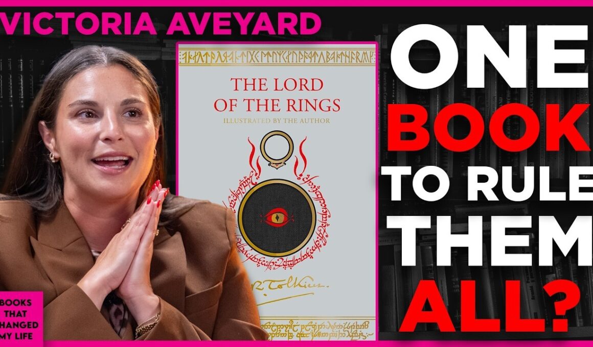 bestselling author Victoria Aveyard reflecting on world-building and creative discipline through Tolkien's trilogy